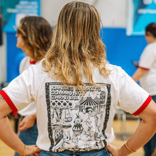 Load image into Gallery viewer, *IN STOCK!*Kanbe's Community Carnival Ringer Shirt
