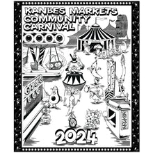 Load image into Gallery viewer, *IN STOCK!*Kanbe&#39;s Community Carnival Ringer Shirt
