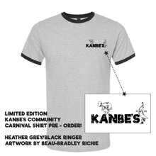 Load image into Gallery viewer, *IN STOCK!*Kanbe&#39;s Community Carnival Ringer Shirt
